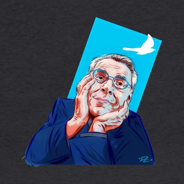 Milos Forman - An illustration by Paul Cemmick by PLAYDIGITAL2020